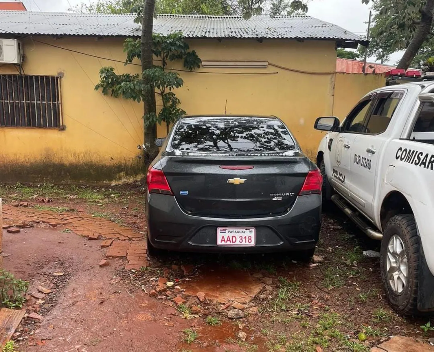 Recuperan en Pedro Juan Caballero automóvil hurtado en San Pablo hace dos meses