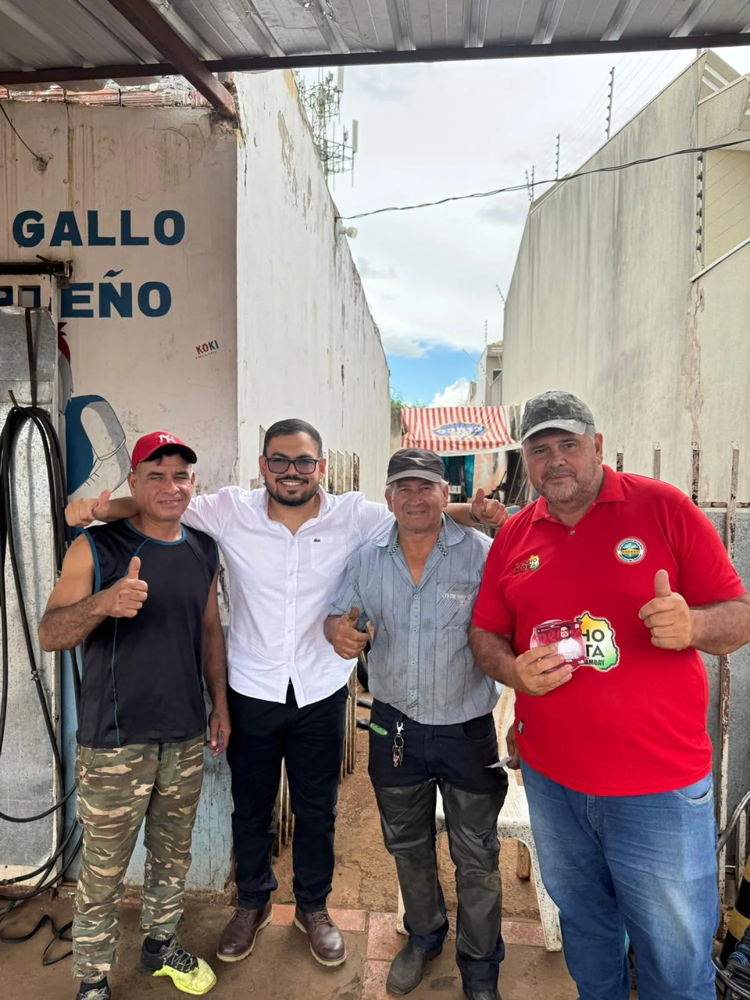 Paulo Acosta intensifica recorridos barriales bajo el lema "Escuchando el corazón de Pedro Juan Caballero"