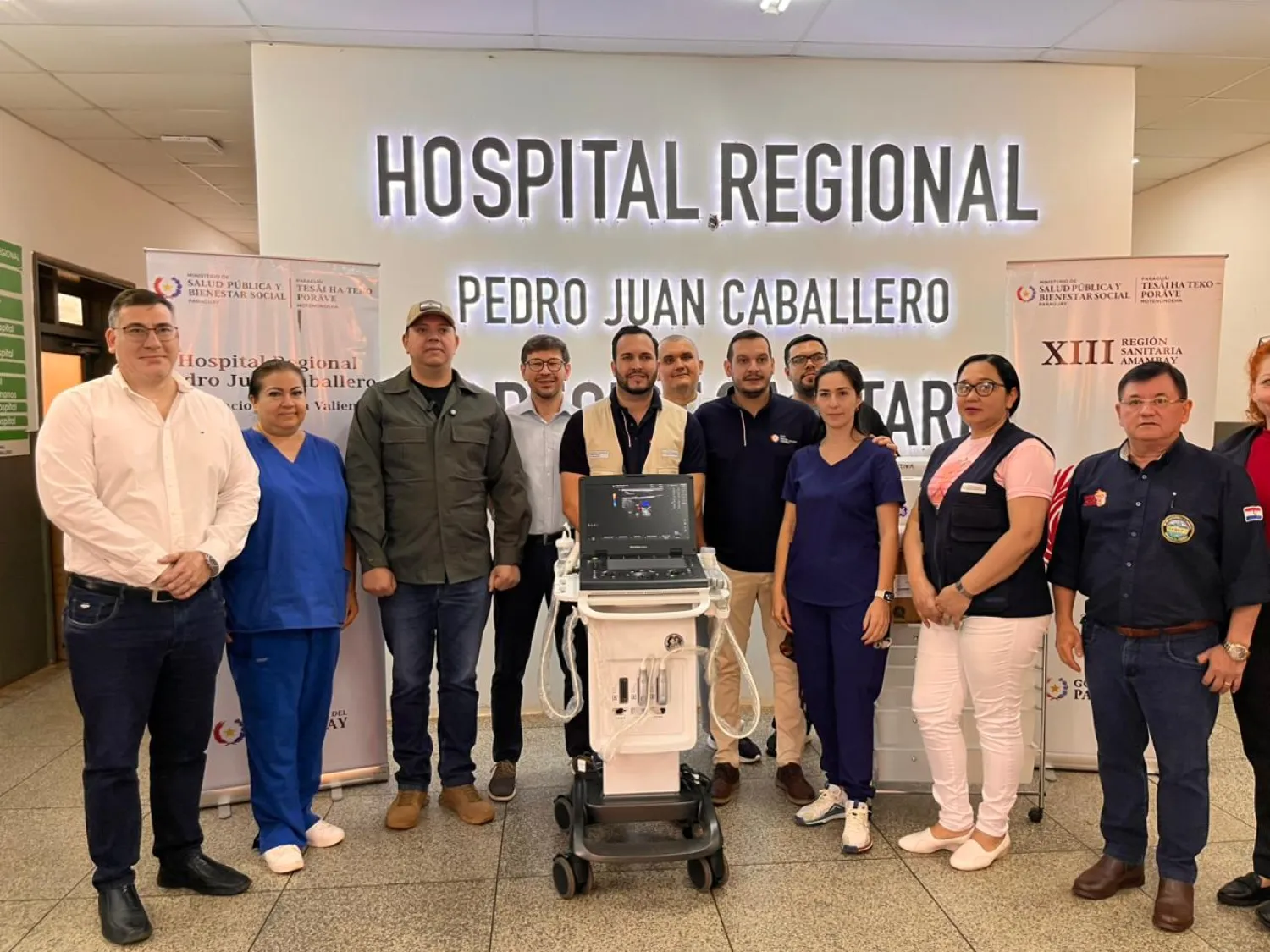 Gobernador anuncia la construcción de pabellón quirúrgico de tres plantas y nueva urgencia pediátrica en Amambay