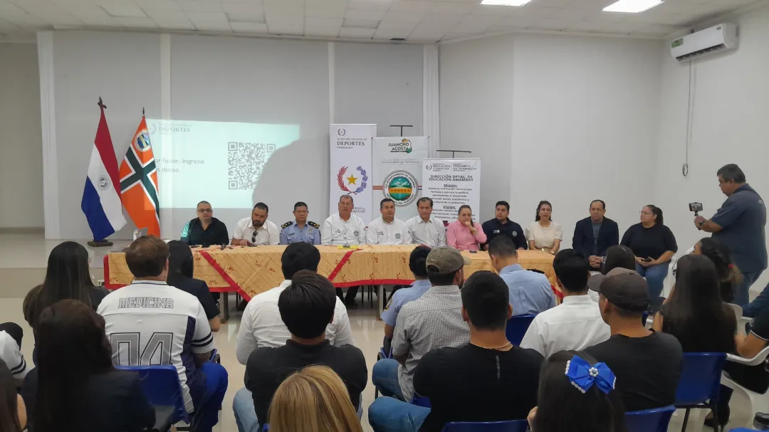 Socializan participación de instituciones educativas de Amambay para los juegos nacionales