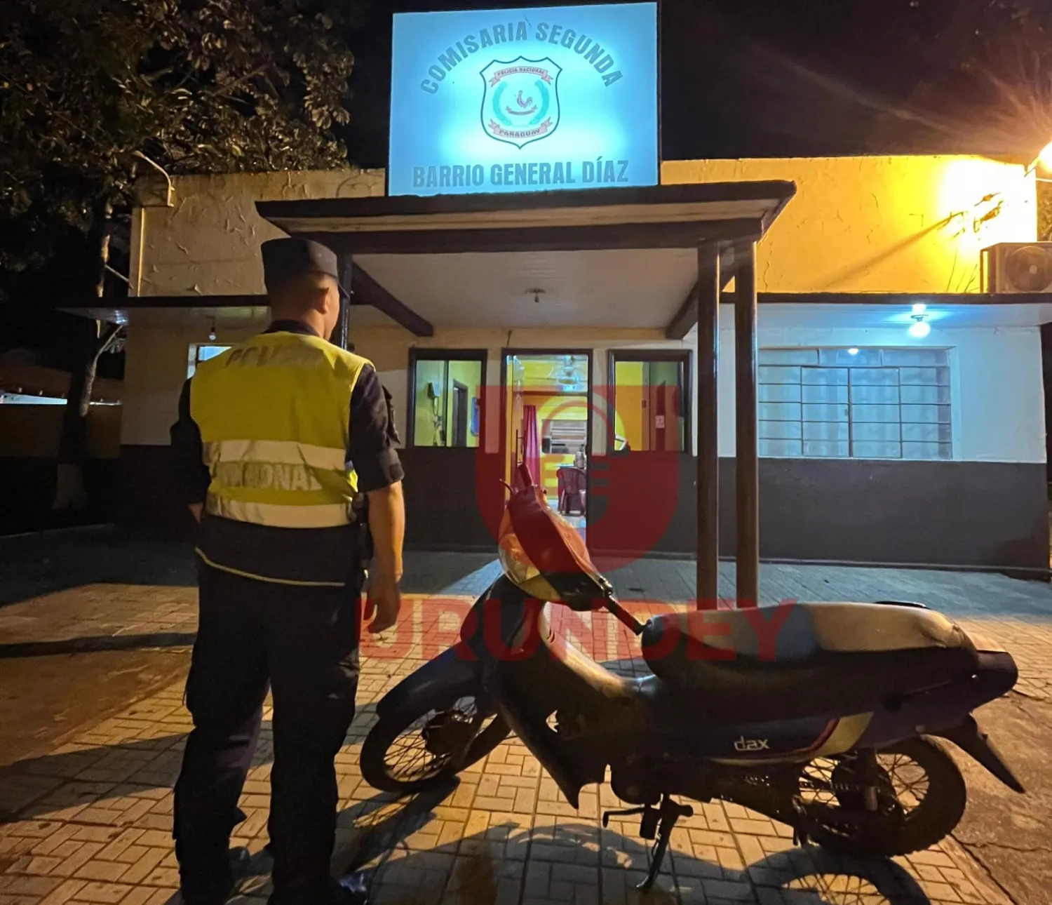 PJC: Policía recupera en el barrio San Blas una motocicleta denunciada como hurtada