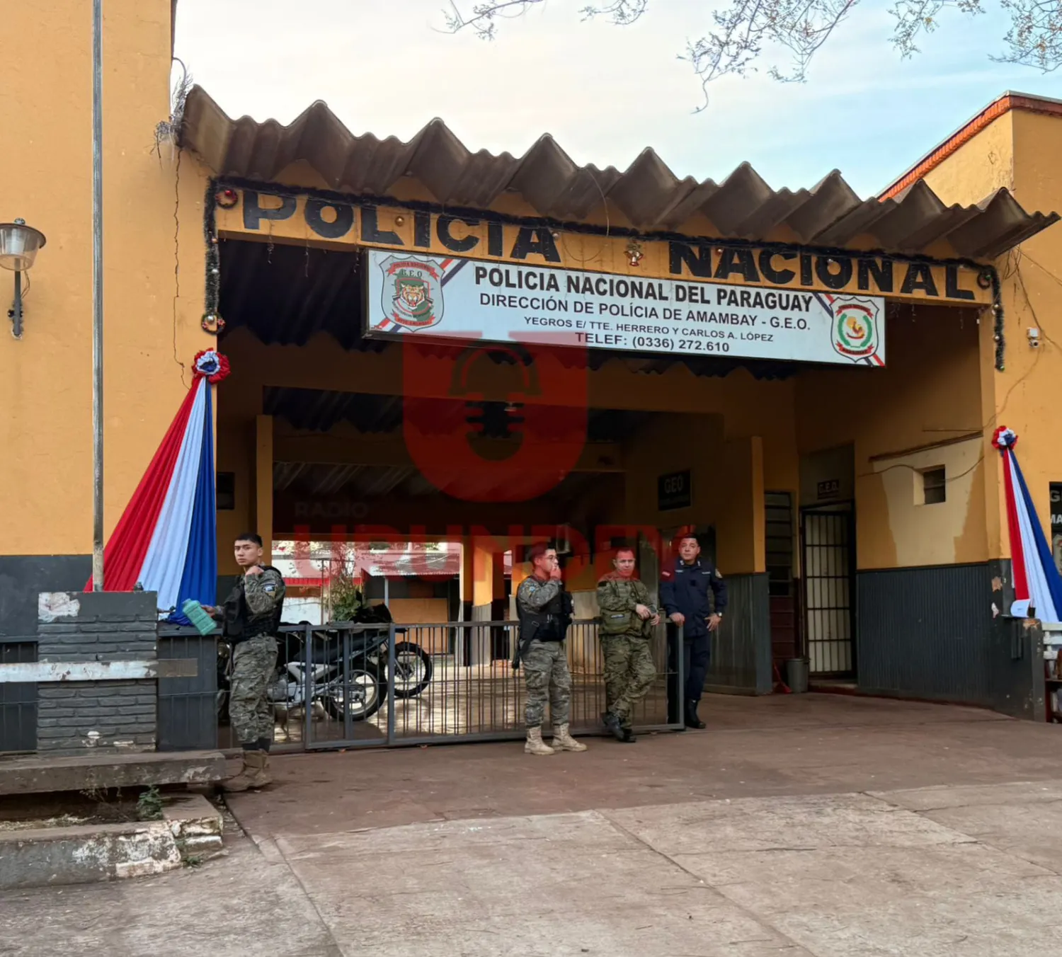 Informe policial de fecha 31-12-2025 en el departamento de Amambay