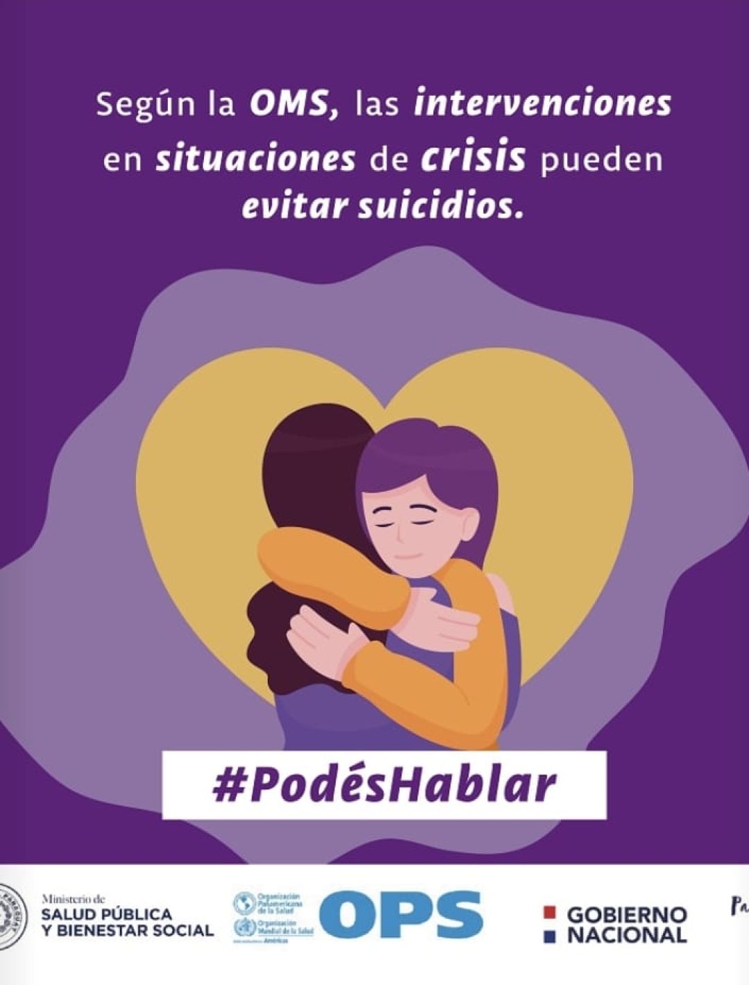 #PodésHablar: Prevención de suicidio en el marco de respuesta al COVID-19