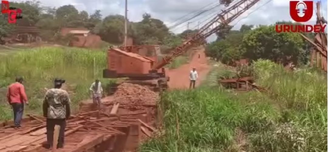 Inició construcción de puente metálico en Kokue Pyahu San Miguel