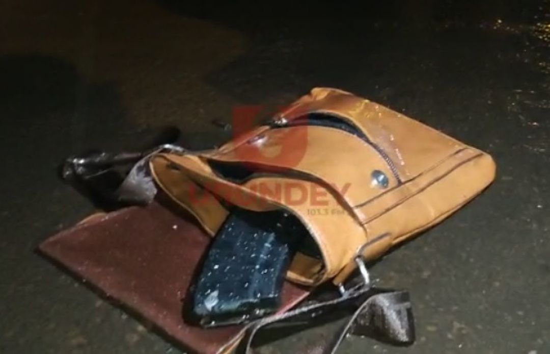 Víctima de atentado quedó aprehendido por tenencia irregular de arma de fuego
