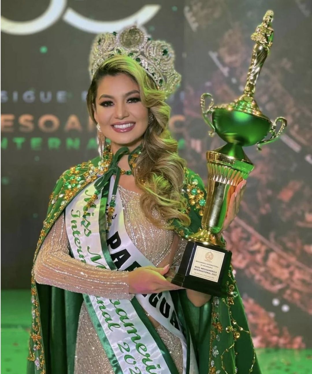 Paraguay se queda con la corona de Miss Mesoamérica Internacional 2022