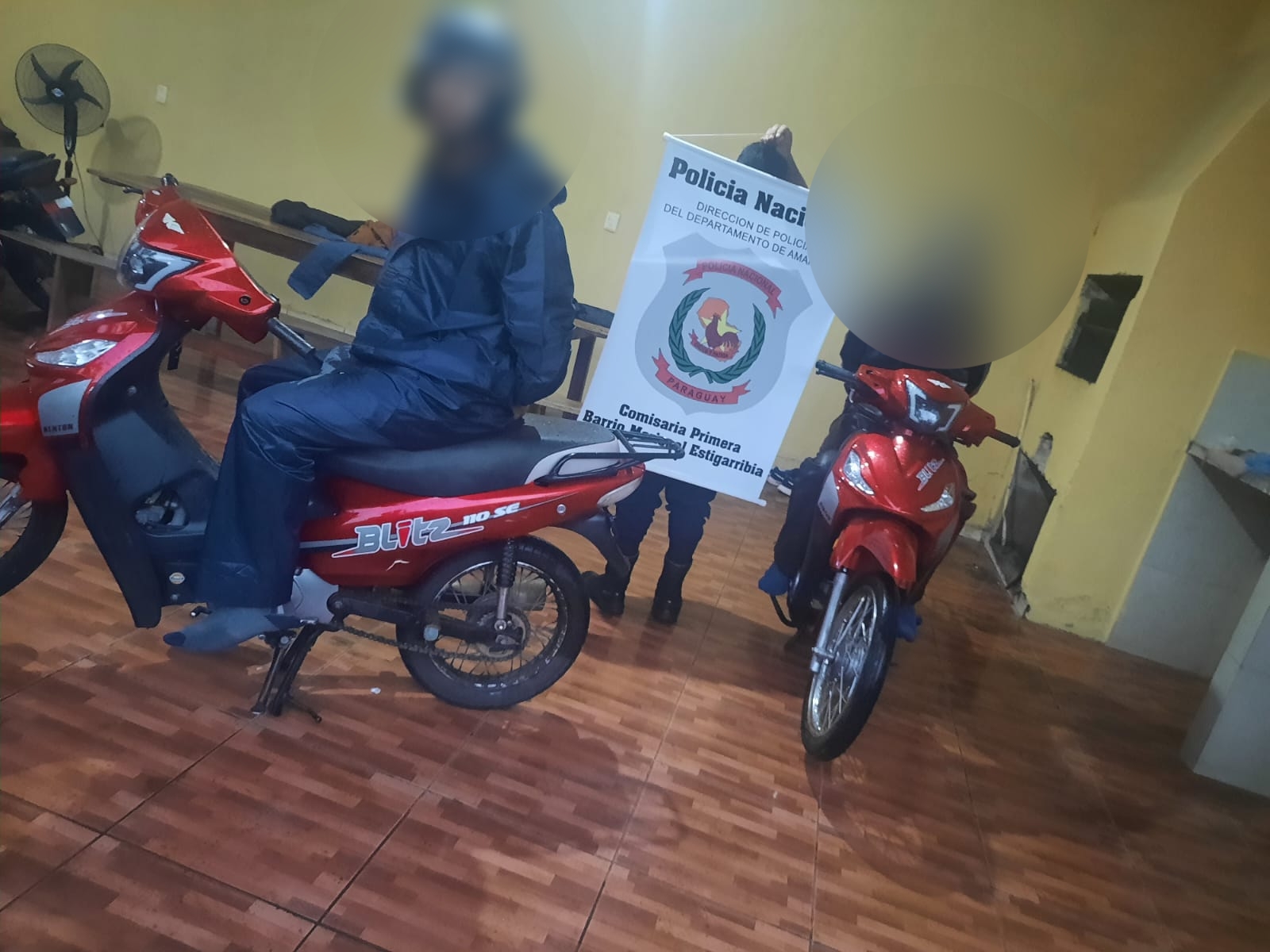 Aprehendieron a un joven y un menor de edad por hurto de motocicletas