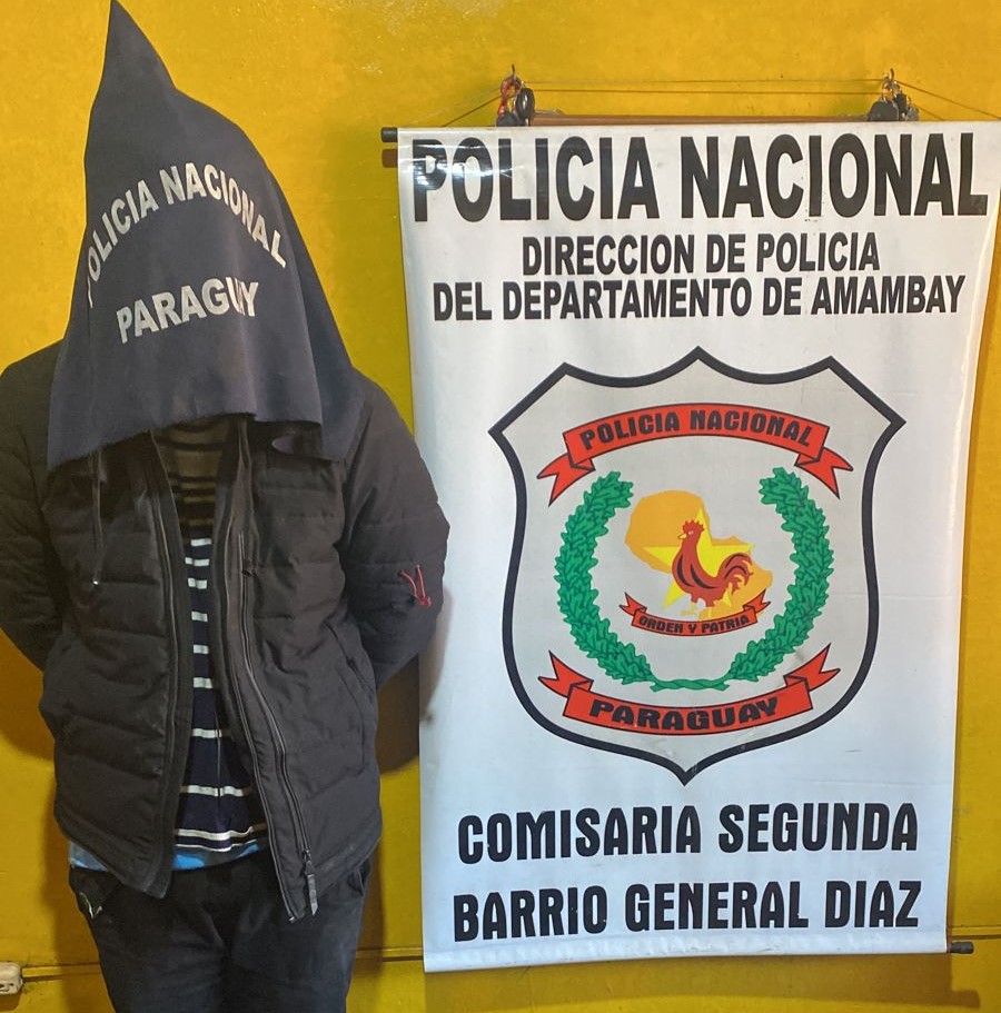 Policía recuperó motocicleta y aprehendió a un hombre con órdenes de captura