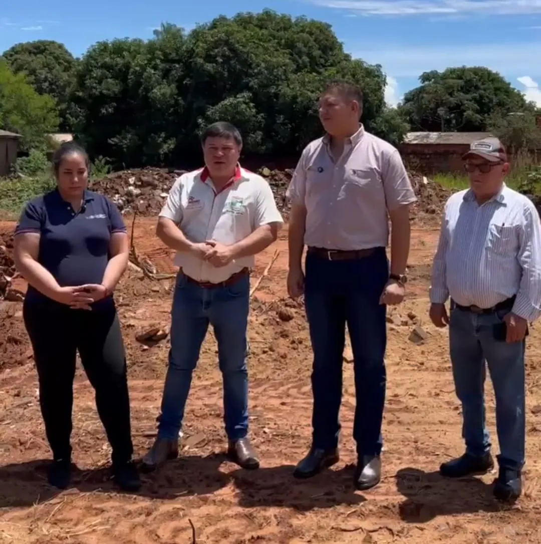 Verifican terreno destinado al futuro Centro de Atención Integral de la Primera Infancia de Capitán Bado