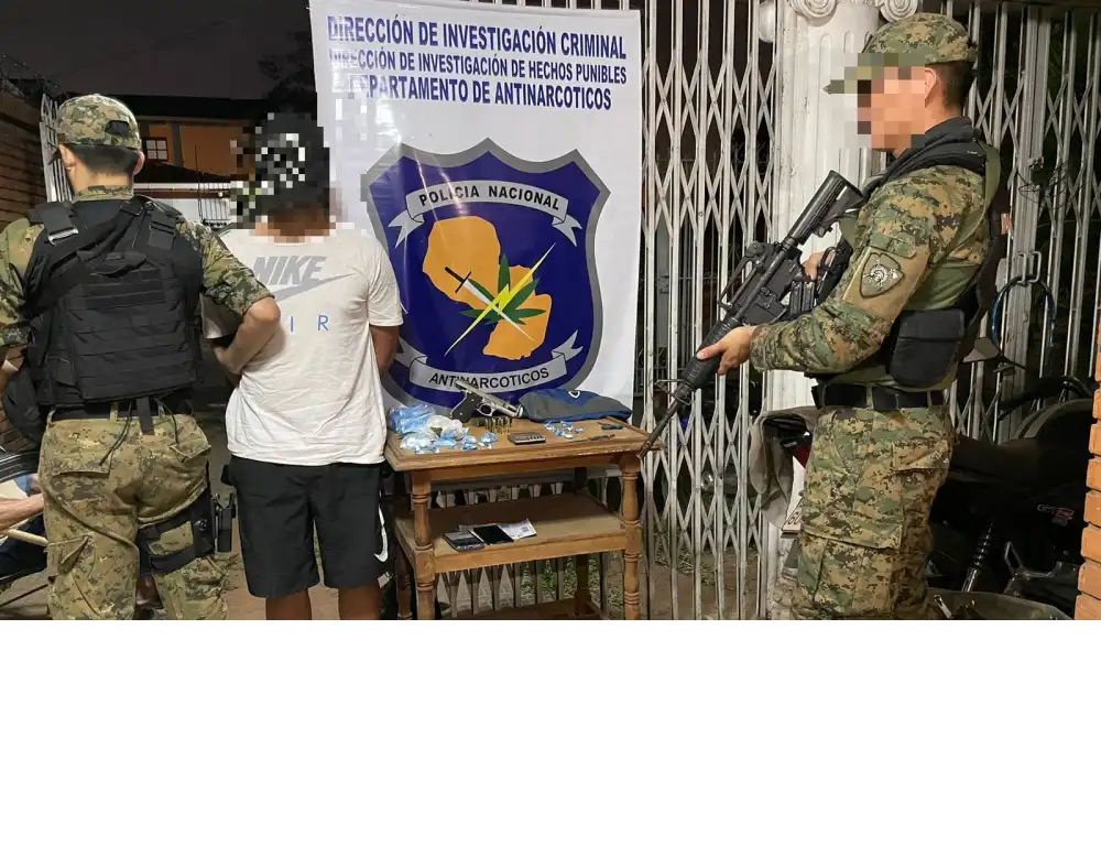 Cae presunto miembro del clan Rotela y se incautan de varias evidencias