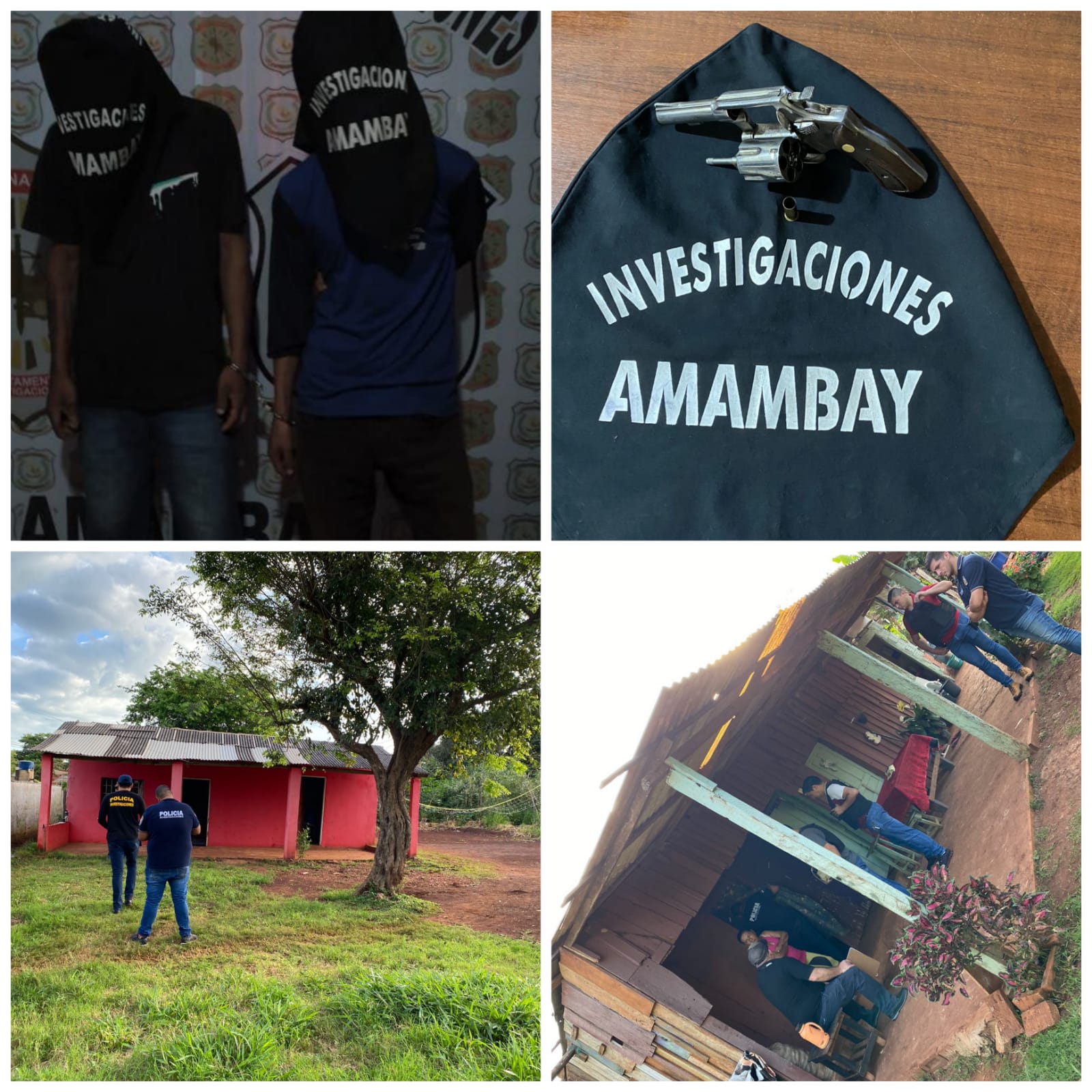 Detuvieron a jóvenes con órdenes de captura tras allanamientos en barrio San José