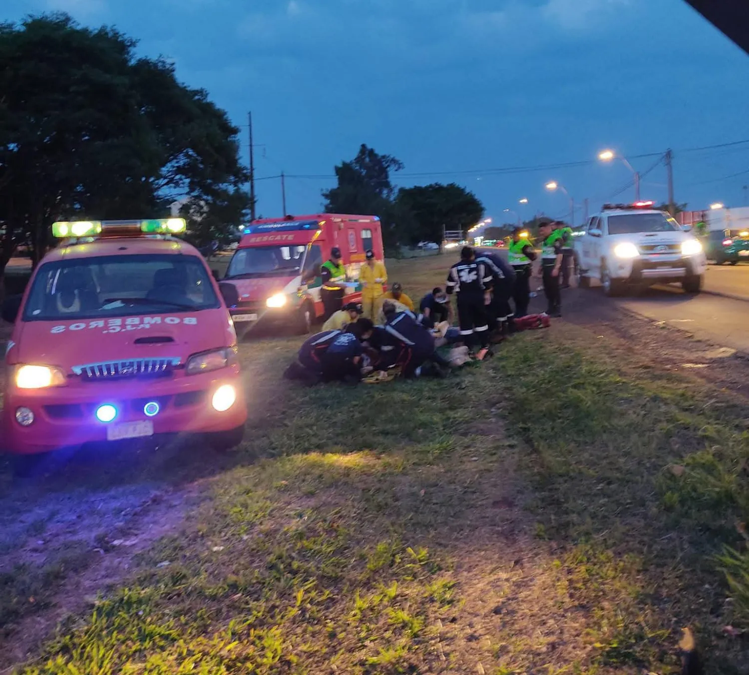 Bomberos Azules reportan 42 fallecidos en accidentes durante el año 2025 en PJC