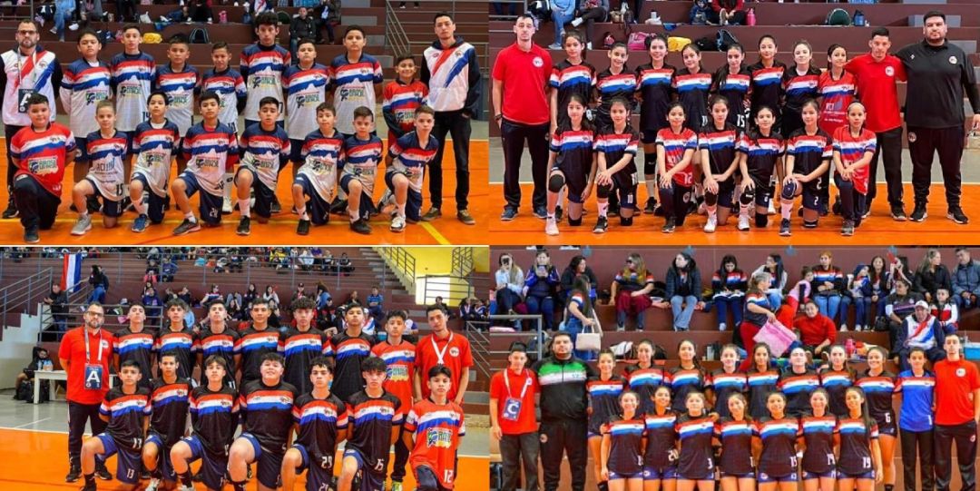 Handbolistas de Amambay hicieron historia en Campeonato Nacional realizado en Hernandarias