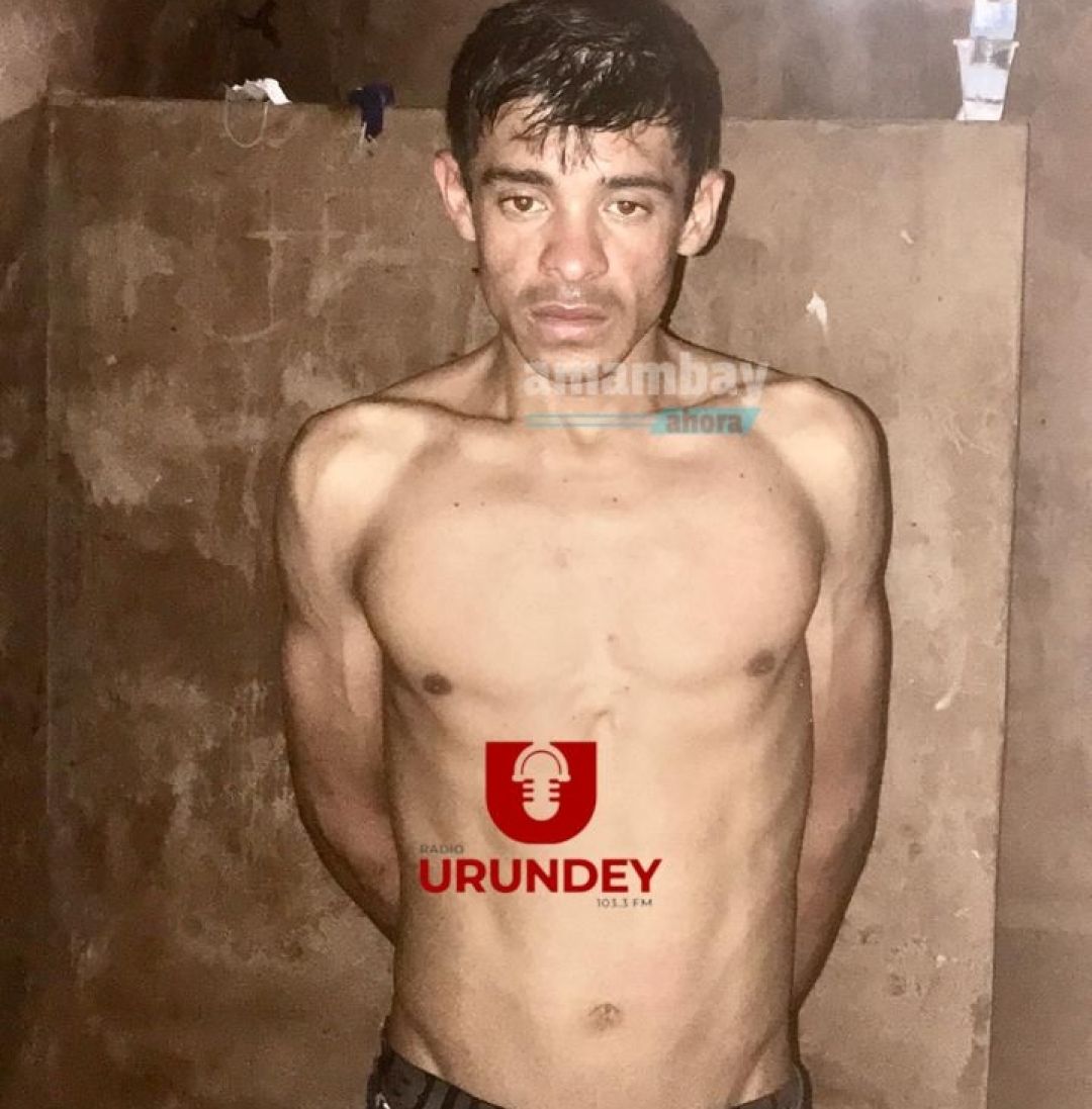Policías sorprendieron infraganti a ladrón en un vehículo
