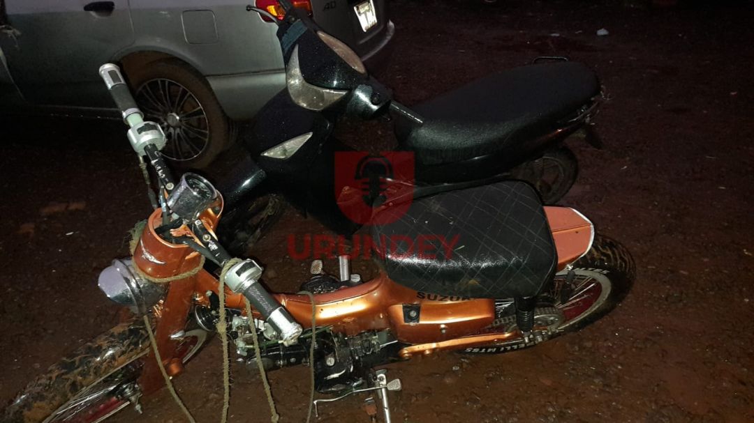 Detienen a tres menores de edad por hurtar motocicletas