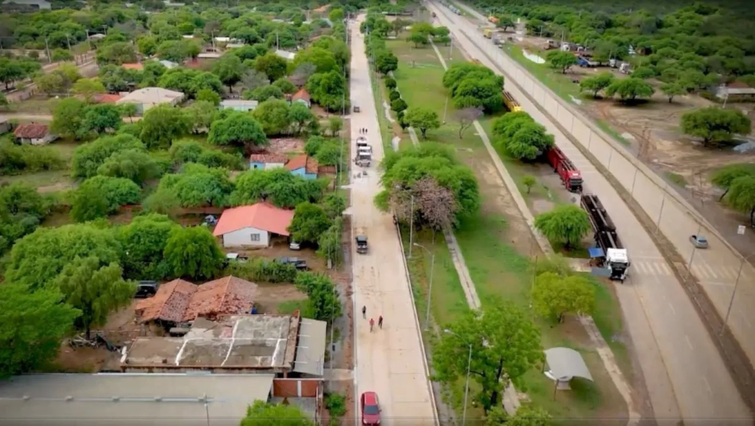 Corredor Bioceánico ejecuta obras clave de suelo en zona urbana