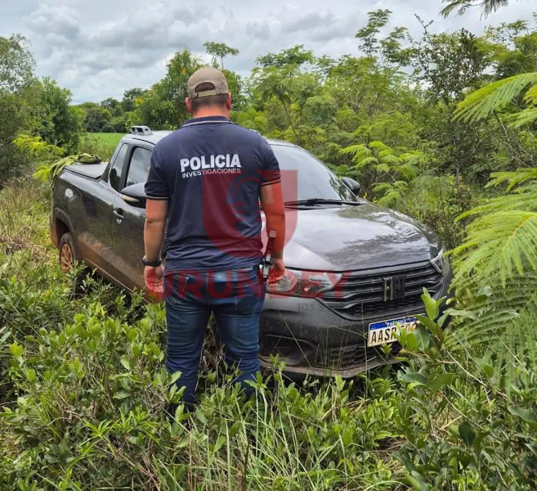 Hallan camioneta de ganadero víctima de secuestro exprés en Capitán Bado