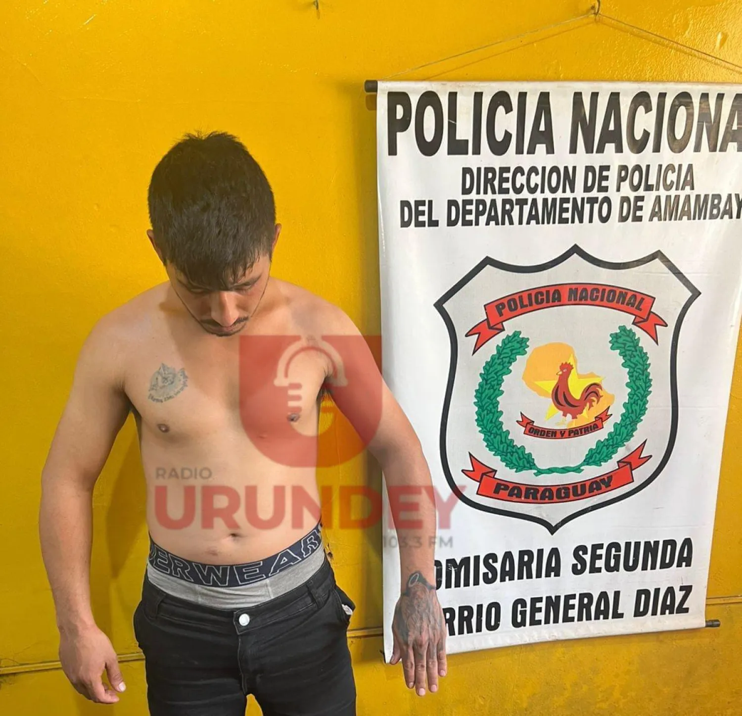 Detienen a fugitivo de la cárcel de Pedro Juan Caballero buscado por asesinato y robo