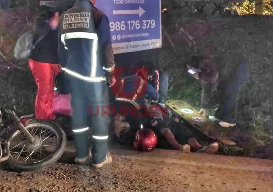 Mujer gravemente herida tras ser atropellada por un vehículo fugitivo en Capitán Bado
