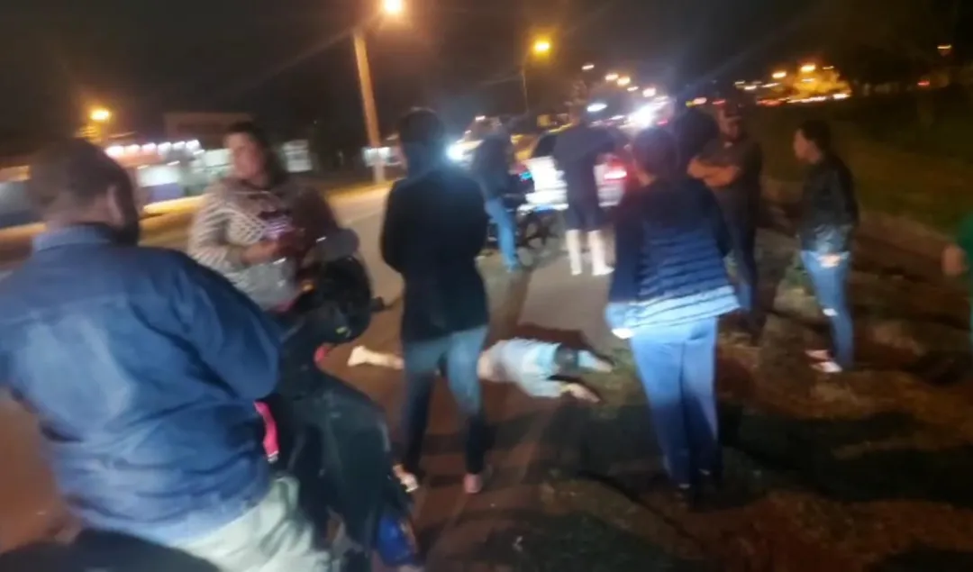 Fatal accidente en Pedro Juan Caballero: Automóvil atropella a un hombre y se da a la fuga