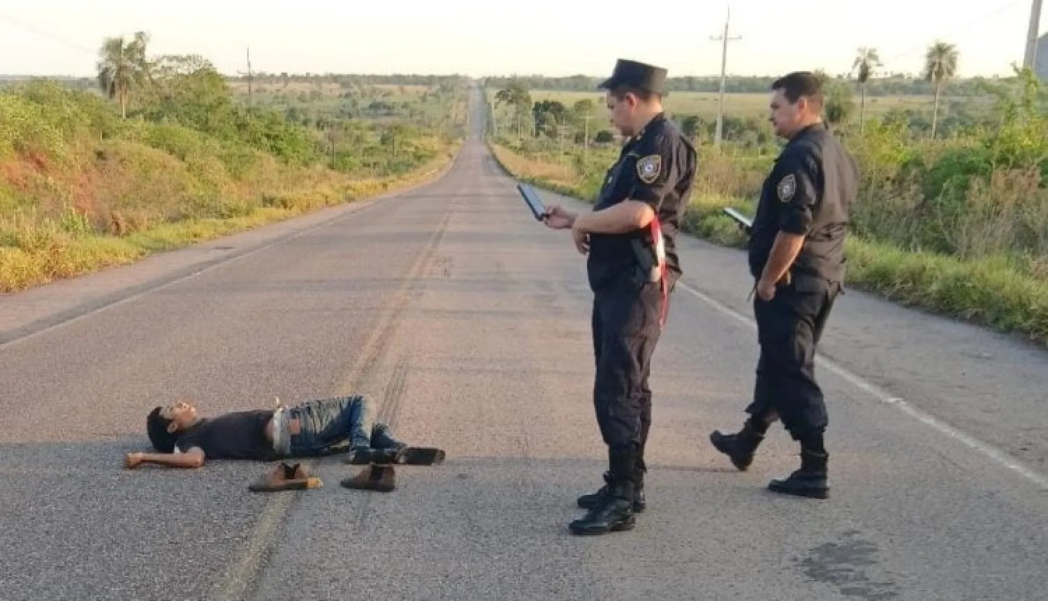 Identifican cadáver encontrado sobre la Ruta PY08 en Bella Vista Norte