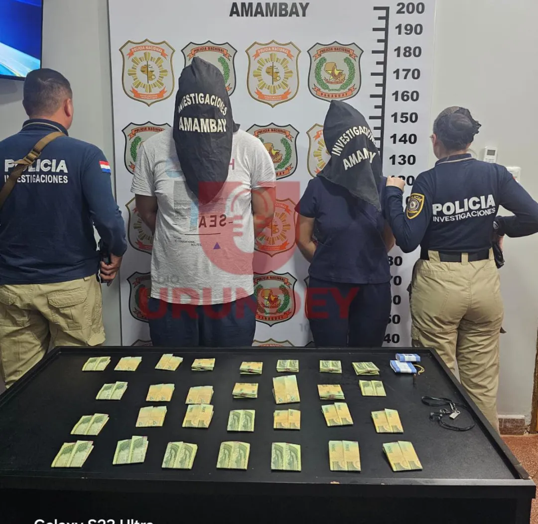 Recepcionista y cómplice detenidos por hurto millonario en una clínica en Pedro Juan Caballero