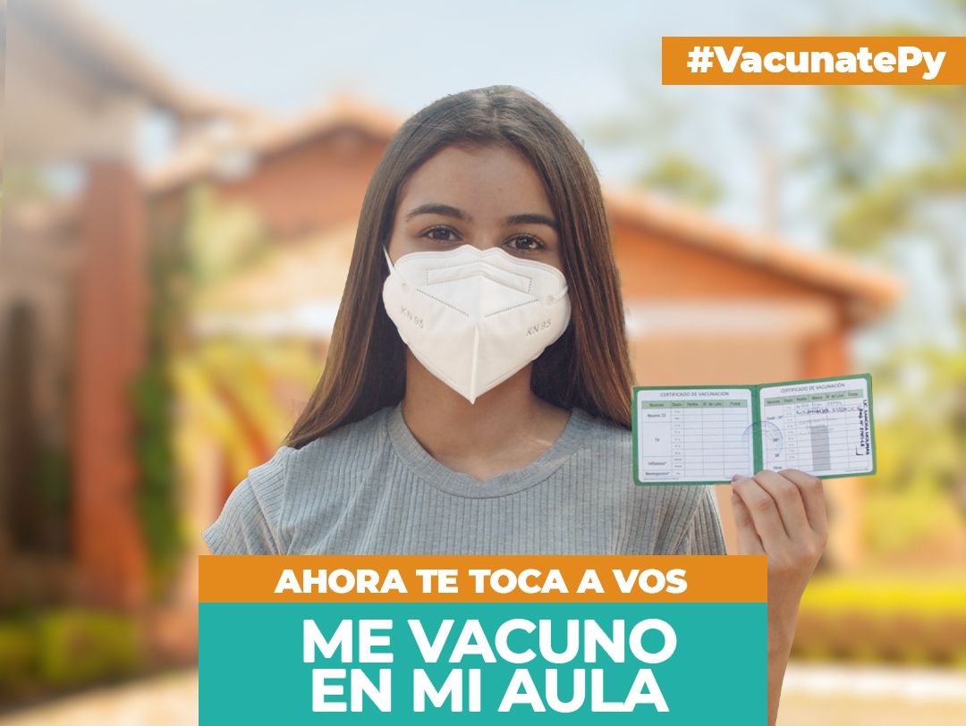 "Me vacuno en mi aula" culminaría en dos semanas en Amambay