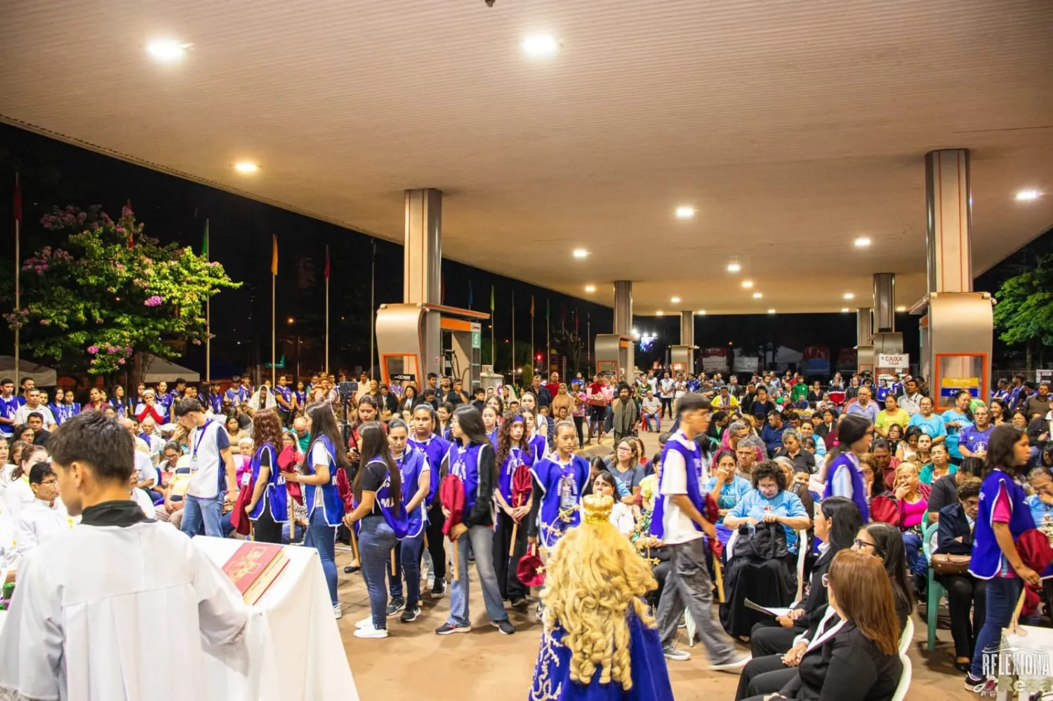 Este martes es el cuarto día del novenario a la Virgen de Caacupé en Pedro Juan Caballero