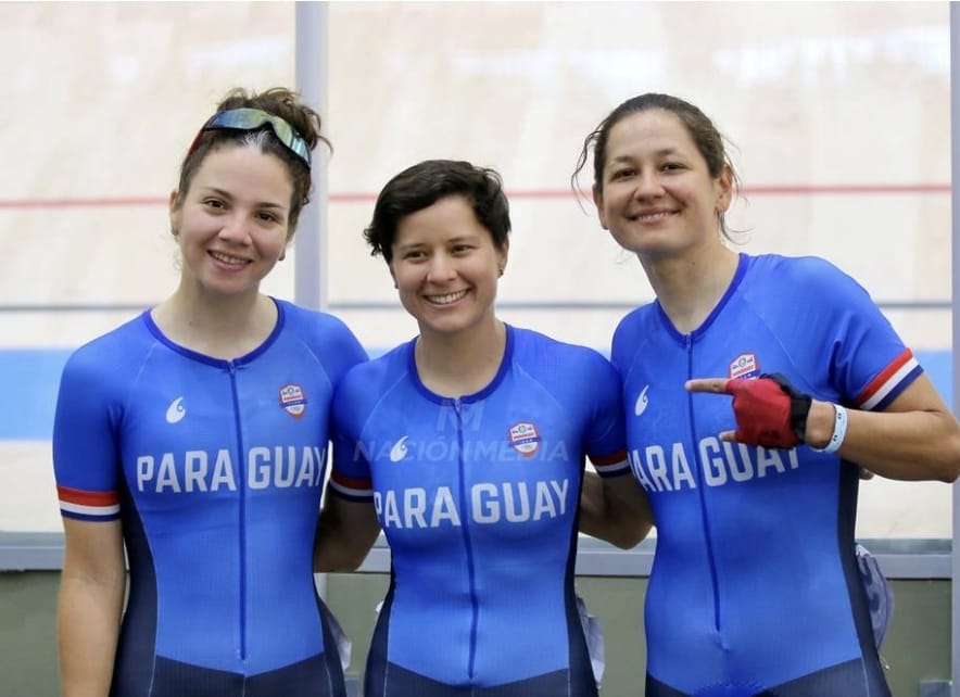 ASU 2022: joven logra el récord paraguayo en la modalidad de ciclismo en pista