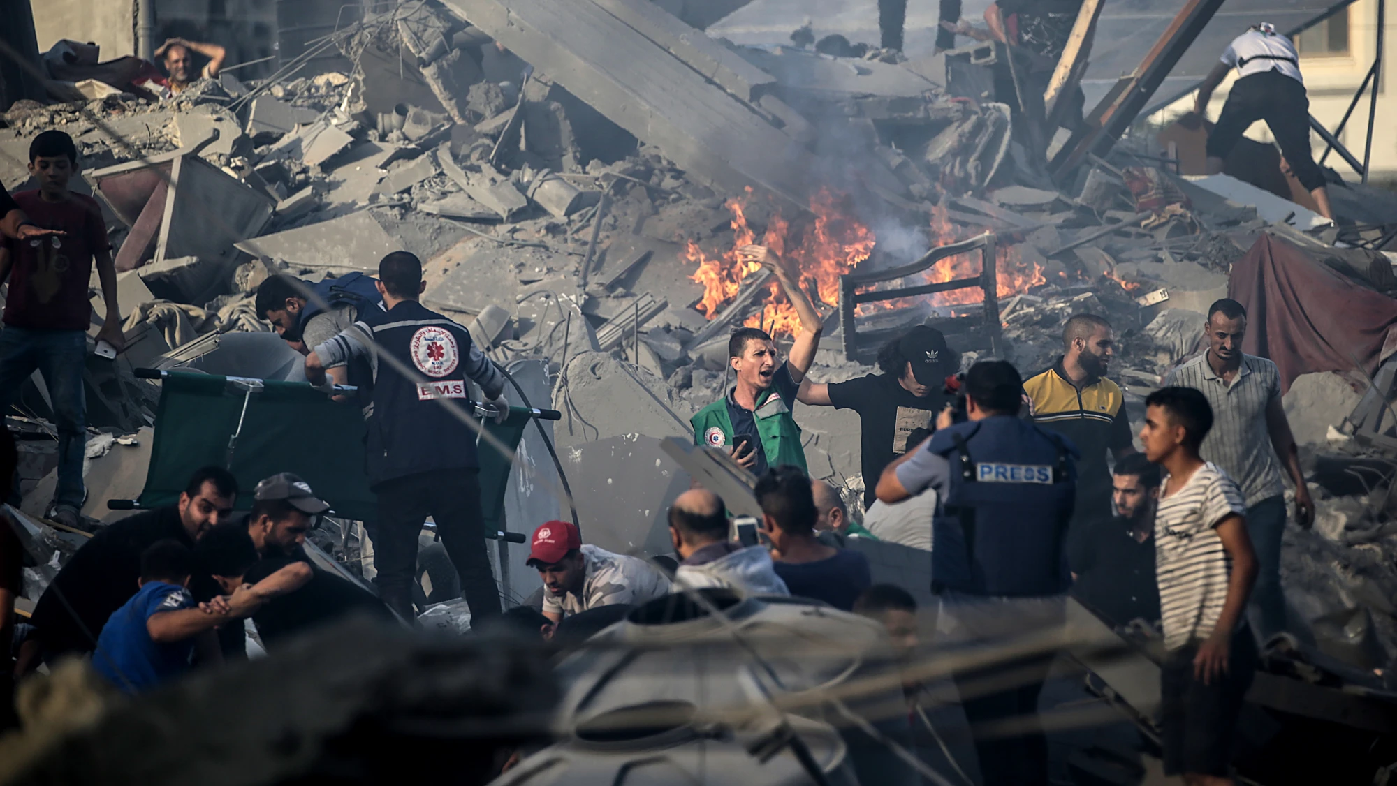 Los muertos en Gaza superan los 18.000, según el Ministerio de Sanidad de la Franja