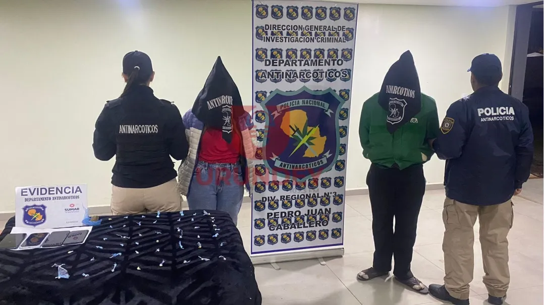 Allanamiento, Detenciones e Incautación de Drogas