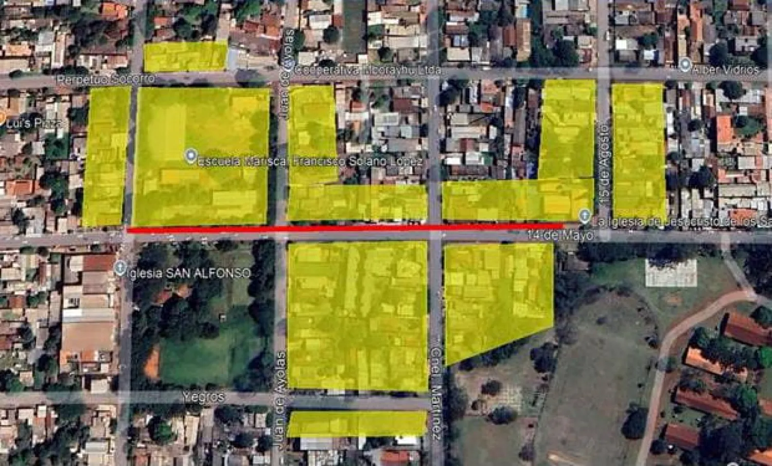 PJC: ANDE anuncia segundo corte programado de energía eléctrica de la semana el barrio Guaraní