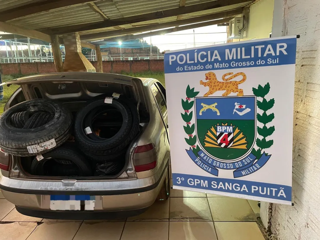 Policía Militar incauta mercaderías de contrabando en Sanga Puitã