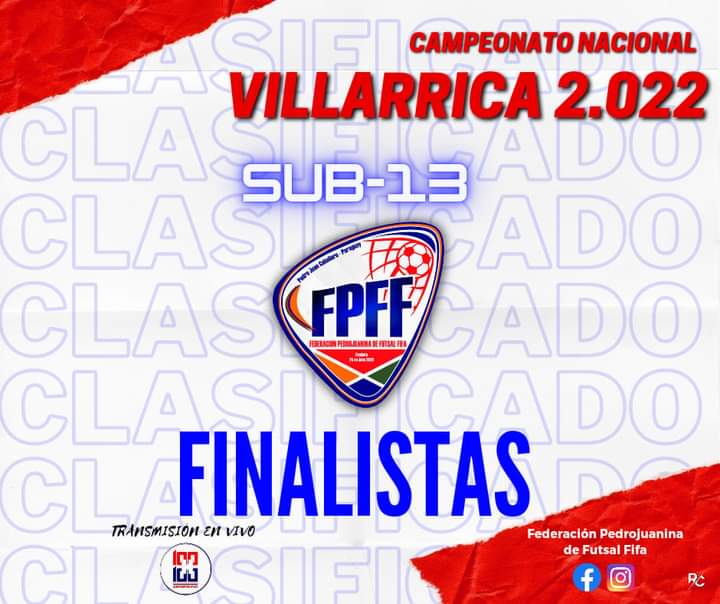 Pedrojuaninos de la sub 13 de Futsal Fifa disputarán final por el Campeonato Nacional
