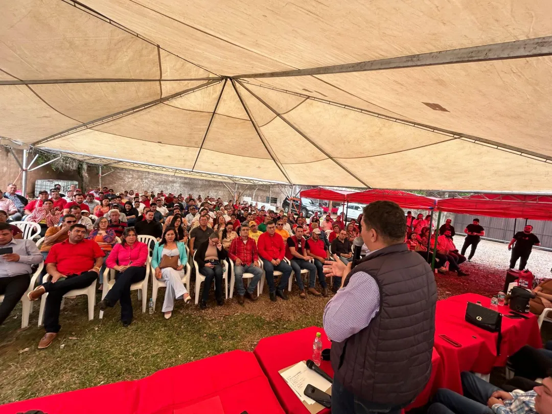 Dirigentes de Amambay ratifican a "Juancho" Acosta como líder indiscutido de la ANR en el departamento