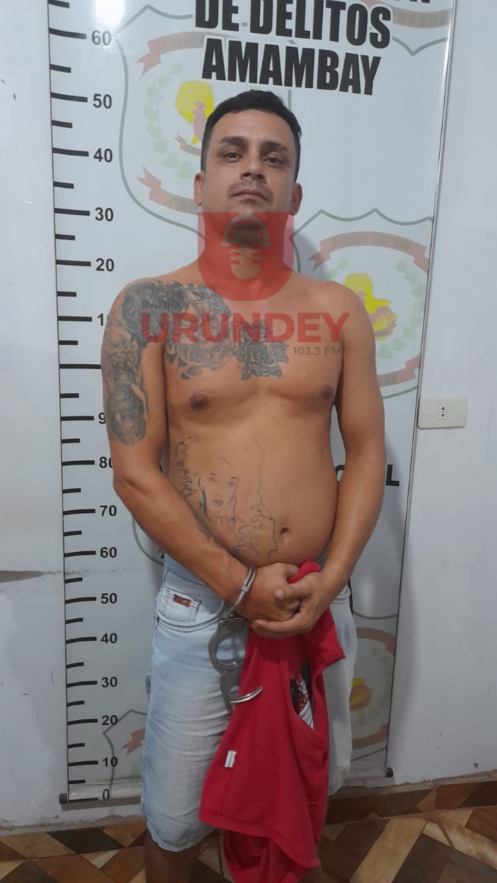 Detienen a supuesto autor de homicidio en Bella Vista