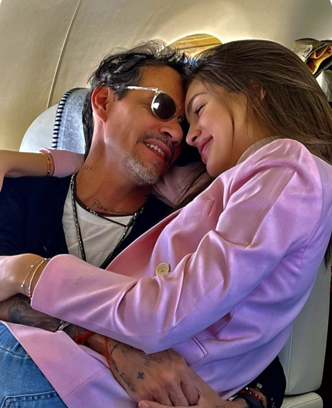Marc Anthony y Nadia Ferreira encendieron las redes el fin de semana