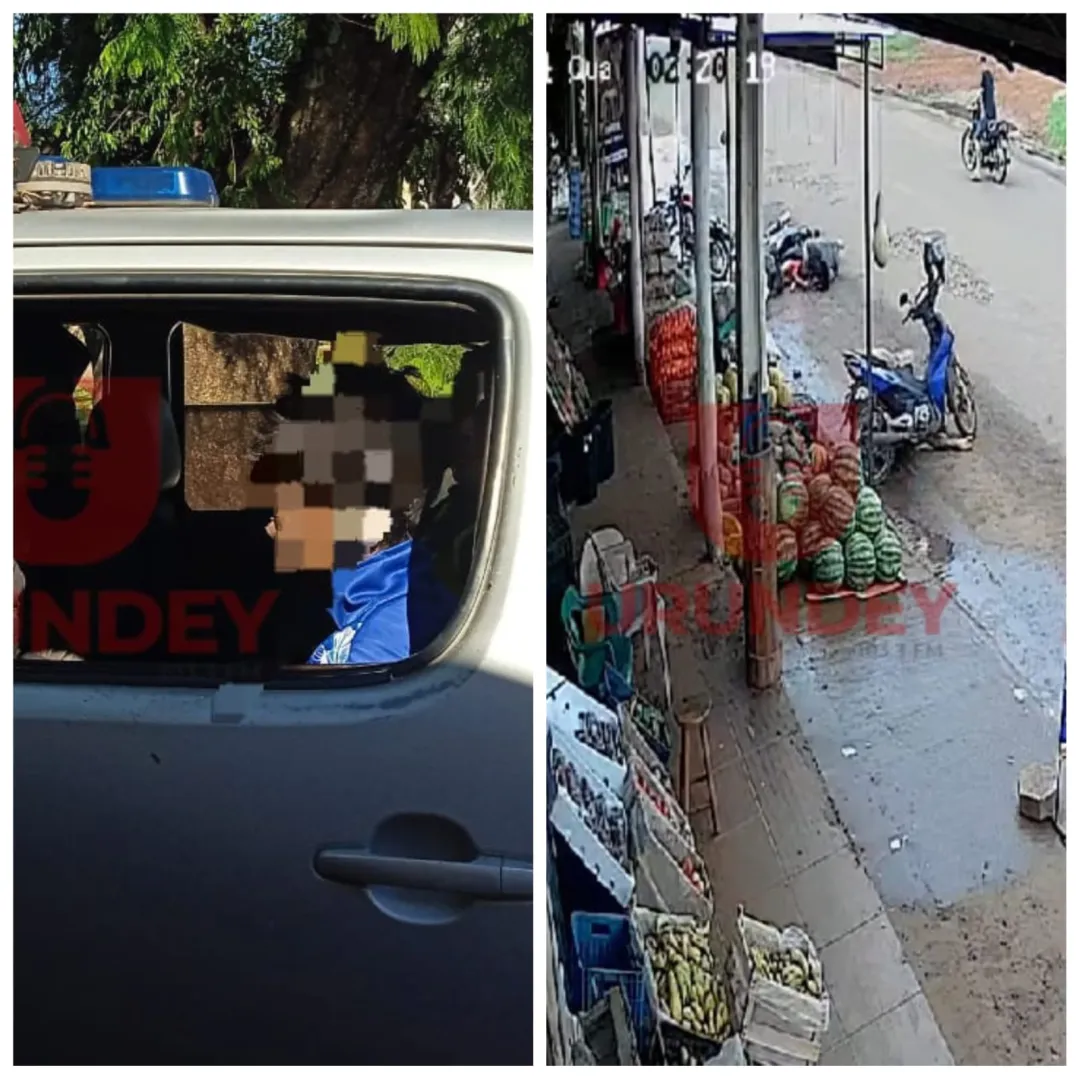 PJC: Adolescente ebrio maniobra motocicleta y choca contra una embarazada y su hija