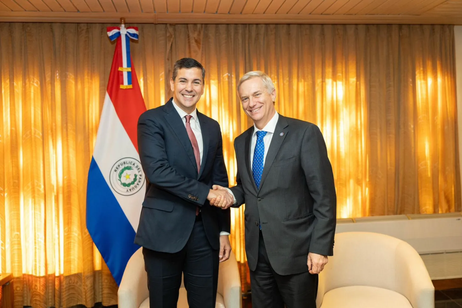 Peña confía en un trabajo conjunto con José Kast en Chile