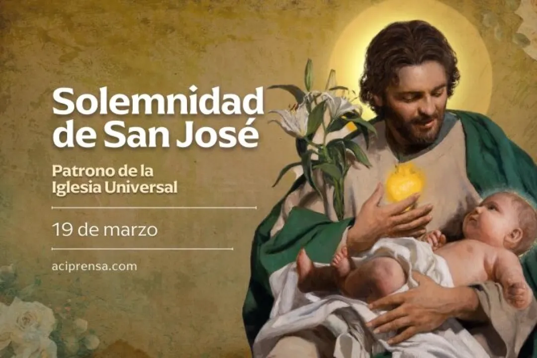 Hoy es la Solemnidad de San José, esposo de la Virgen María y Santo Custodio de la Iglesia
