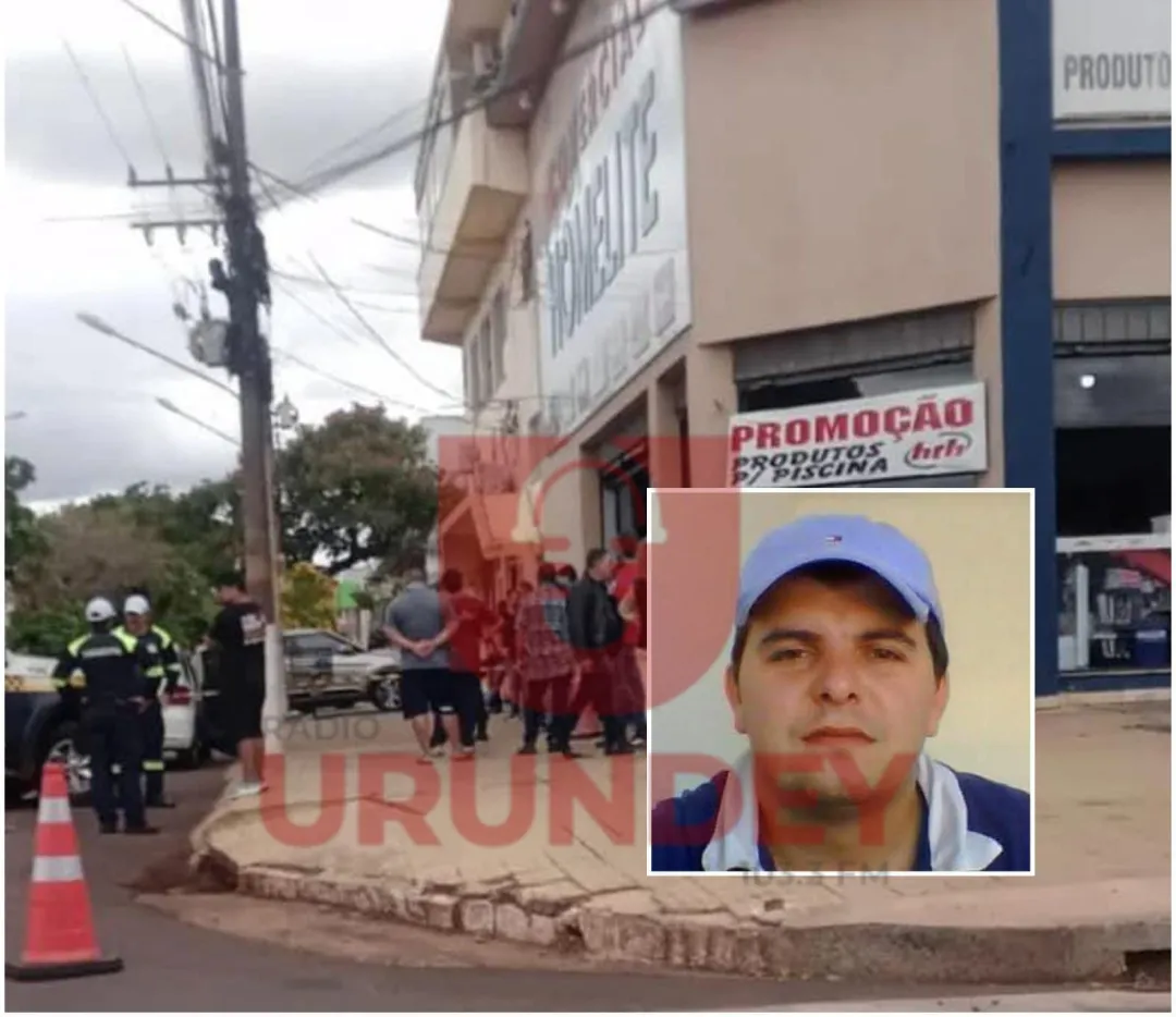 Identifican a hombre que fue asesinado a tiros luego de salir de una ferretería en Ponta Porã