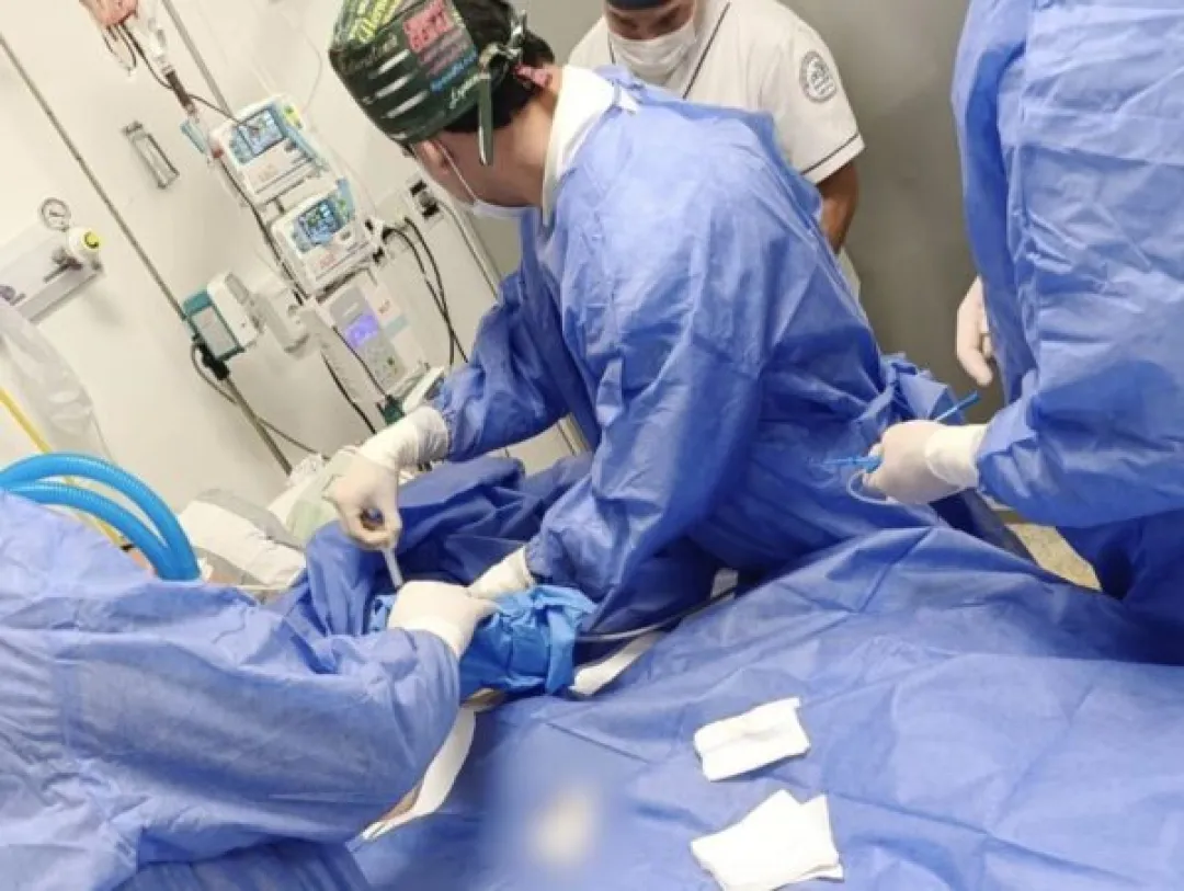 Por primera vez realizan en hospital de Pedro Juan Caballero drenaje de páncreas por imagen