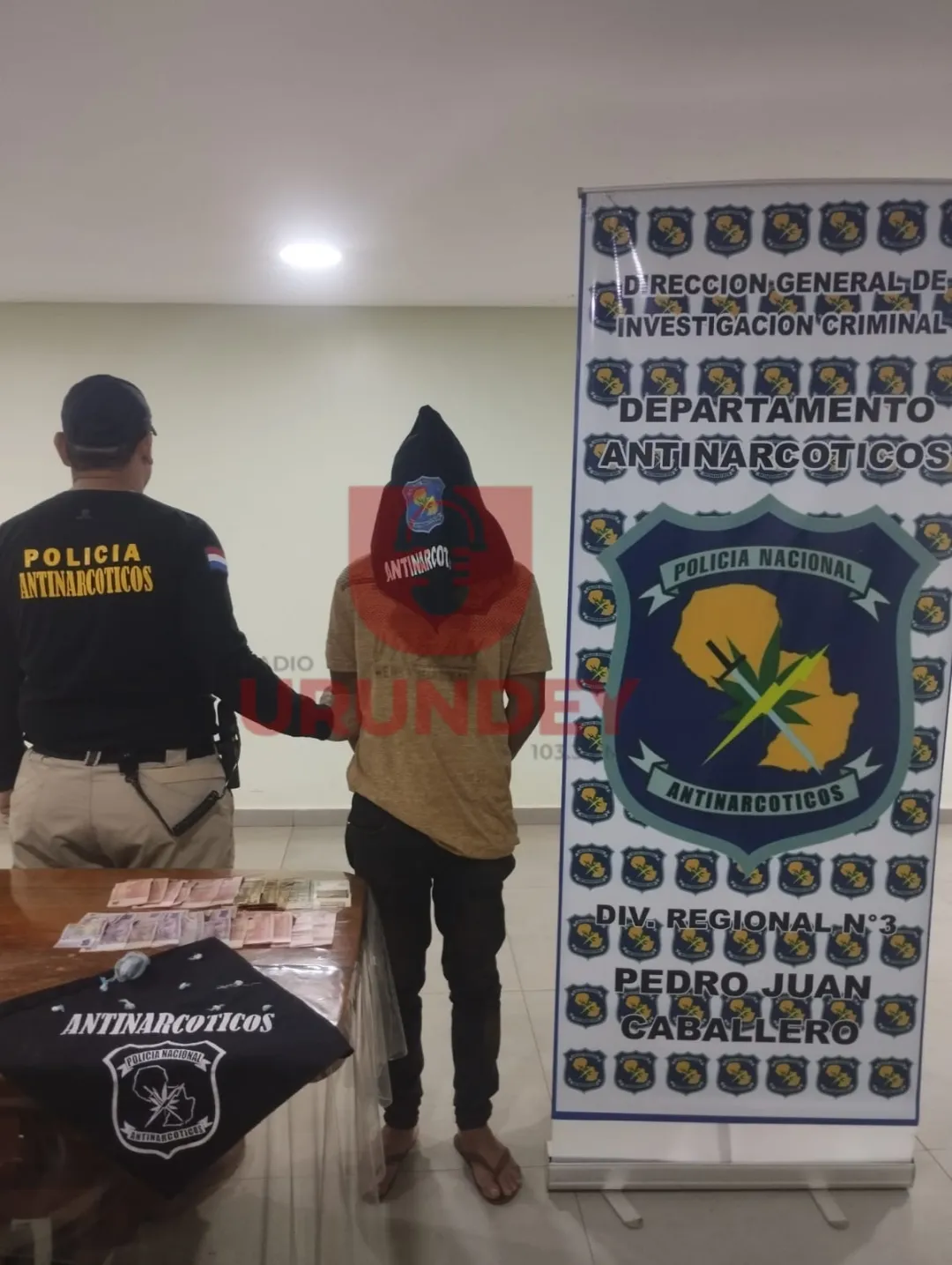 Allanamiento en Pedro Juan Caballero: Detienen a un joven y decomisan cocaína tipo crack