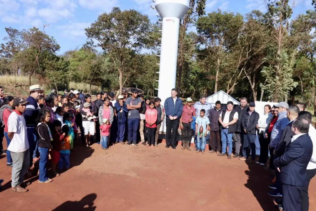 Gobernador inauguró pozo artesiano en comunidad indígena Itay de Capitán Bado