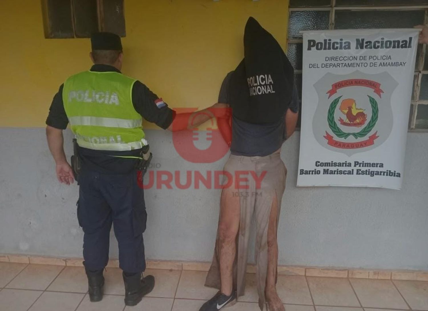 Detienen a un joven tras causar disturbios en un salón de belleza de Pedro Juan Caballero