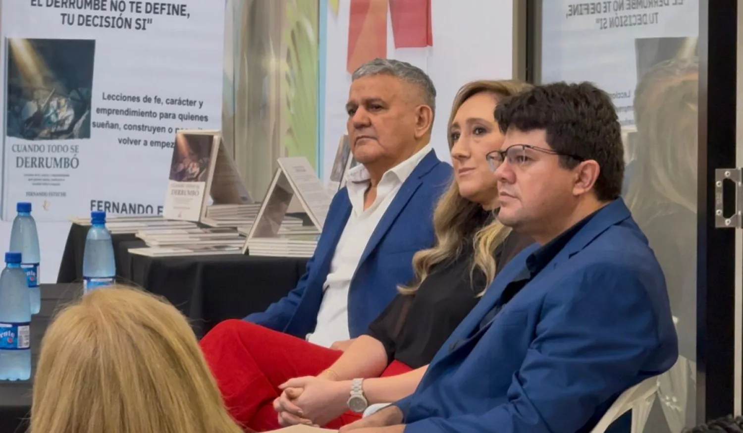 Fernando Esteche lanza su libro "Cuando todo se derrumbó" en Pedro Juan Caballero