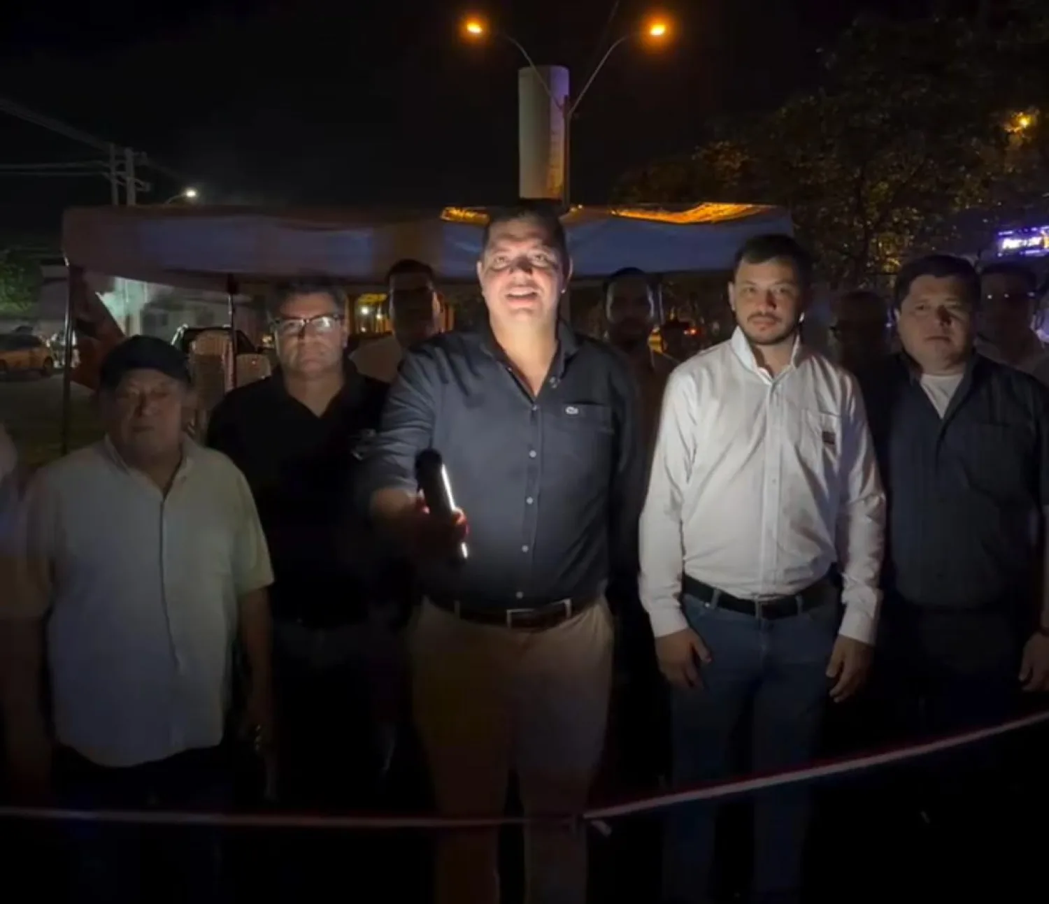Gobernador inaugura obras de iluminación total en avenidas de Pedro Juan Caballero
