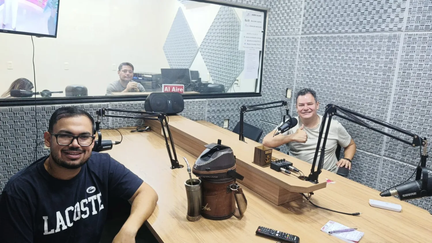 Octavo programa de la Lista 2 Opción 2: Luis Guillén intentente y Paulo Acosta concejal