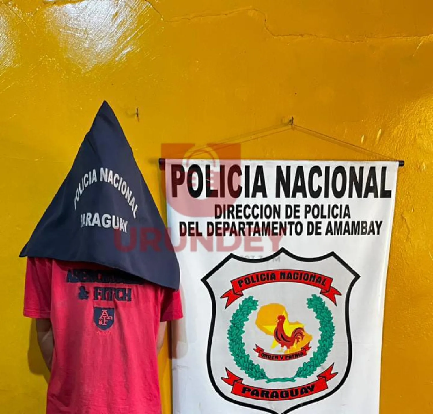 Capturan a presunto ladrón de baterías tras ser identificado por cámaras en Pedro Juan Caballero