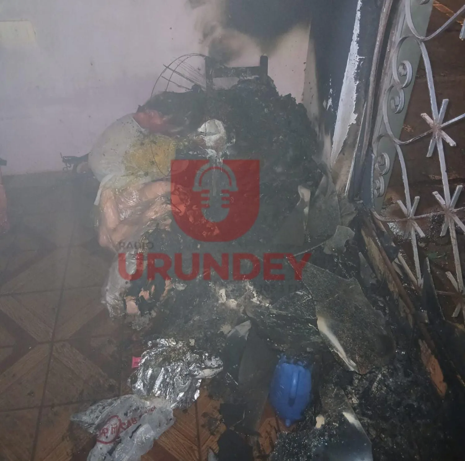 PJC: Principio de incendio afecta una vivienda en el barrio Mariscal Estigarribia